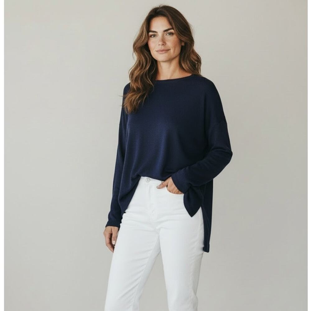 Giorgio Armani Viscose Blend Boat Neck Jumper Sweater‎ IT 48 (US M)